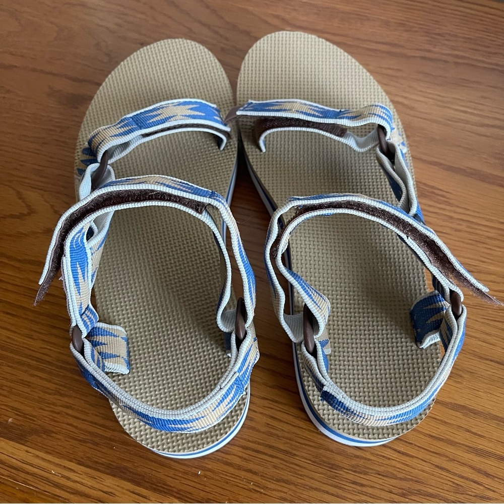 Teva Midform Universal Halcon Blue/Tan Sandal Size 8 - Picture 13 of 16